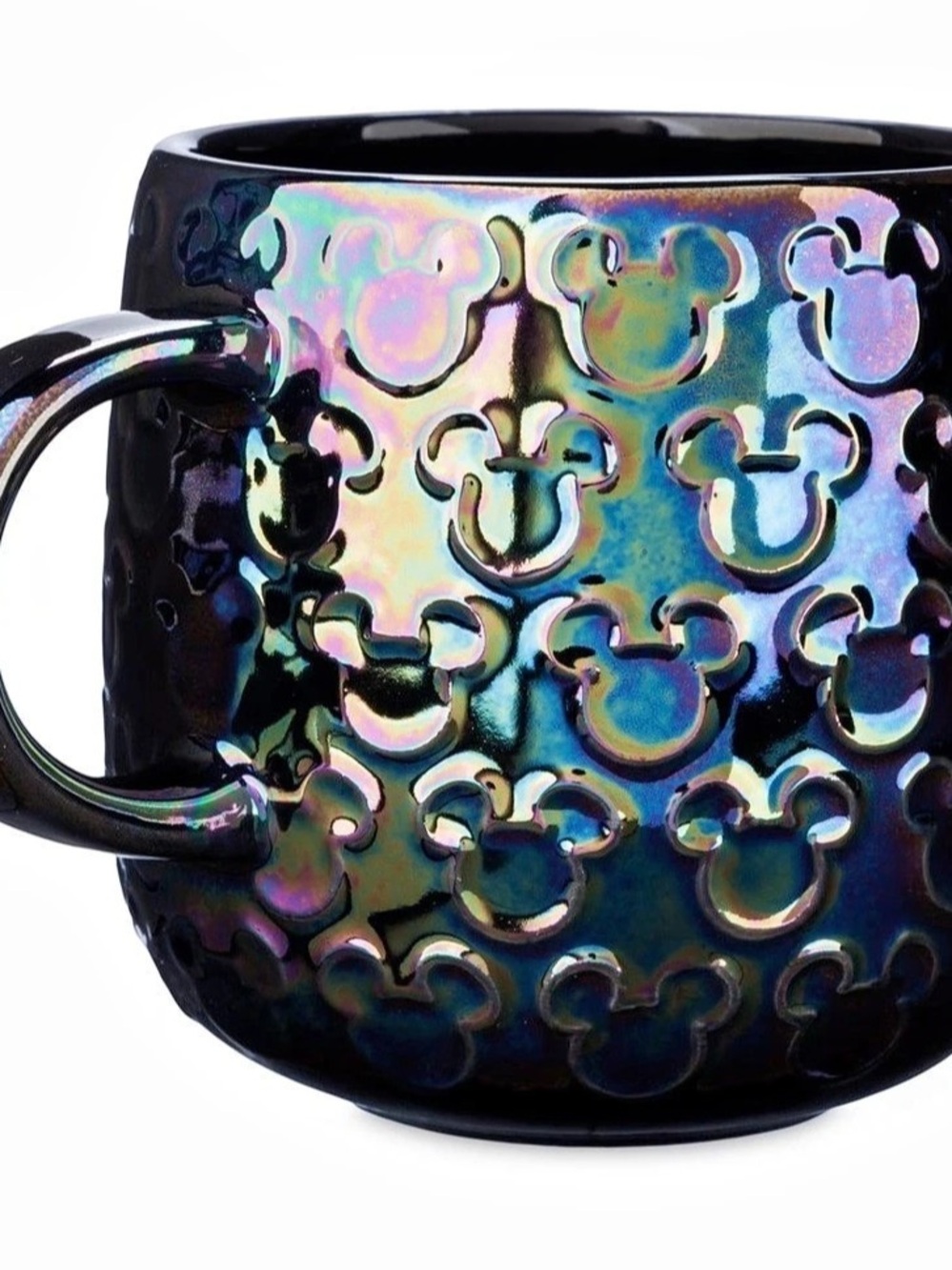 Disney Park - Mickey Mouse Iridescent Icon Mug Black & Multicolor
